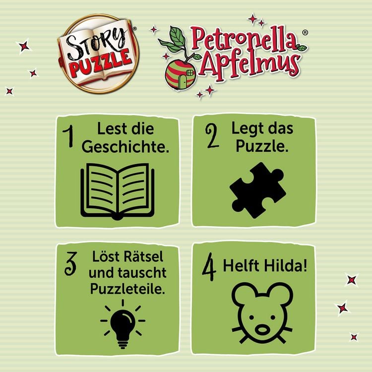 Produktbild: Story-Puzzle Petronella Apfelmus Magische Hilfe