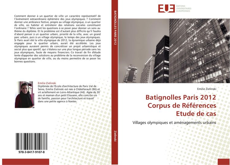 Produktbild: Batignolles Paris 2012 Corpus de R&eacute;f&eacute;rences Etude de cas
