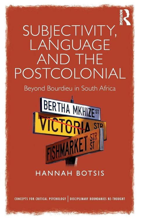 Produktbild: Subjectivity, Language and the Postcolonial