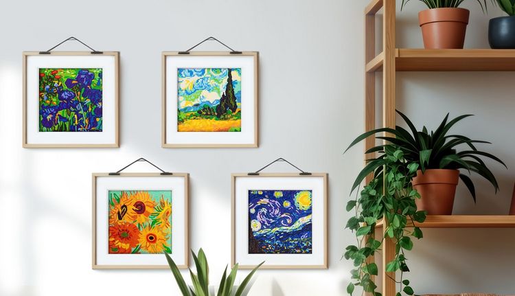 Produktbild: DIAMOND DOTZ - Diamond Painting Mini Van Gogh