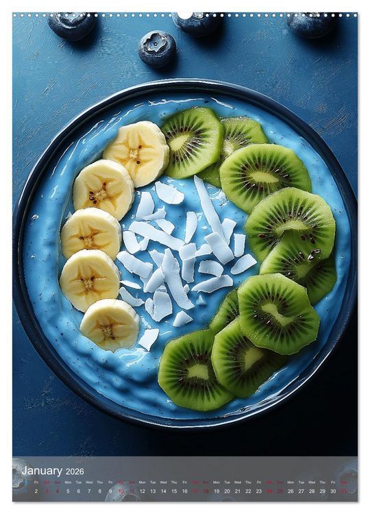 Produktbild: Smoothie Bowl Bliss (Wall Calendar 2026 DIN A2 portrait), CALVENDO 12 Month Wall Calendar