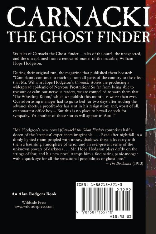 Produktbild: Carnacki the Ghost Finder by William Hope Hodgson, Fiction, Horror