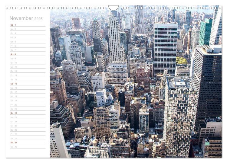 Produktbild: New York - Bilder einer Metropole (Wandkalender 2026 DIN A3 quer), CALVENDO Monatskalender