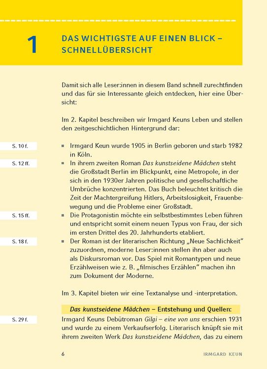 Produktbild: Das kunstseidene M&auml;dchen von Irmgard Keun - Textanalyse und Interpretation