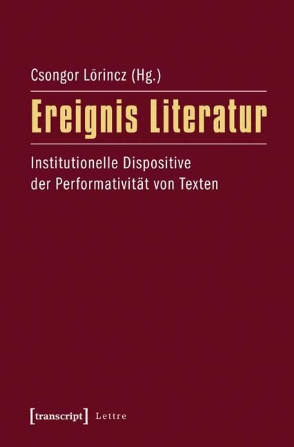 Produktbild: Ereignis Literatur