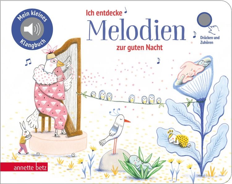 Produktbild: Ich entdecke Melodien zur guten Nacht - Pappbilderbuch mit hochwertigem Sound (Mein kleines Klangbuch)
