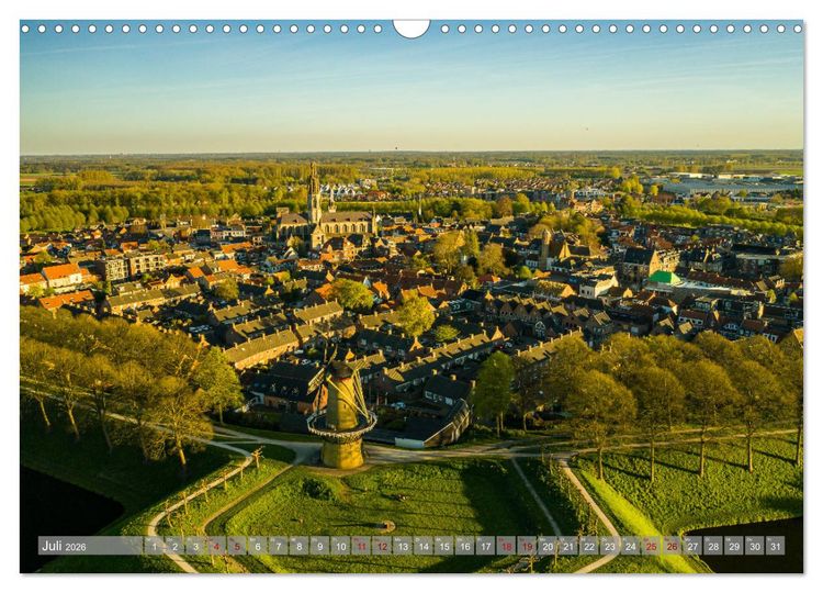 Produktbild: Ein Blick auf Hulst in Zeeland (Wandkalender 2026 DIN A3 quer), CALVENDO Monatskalender