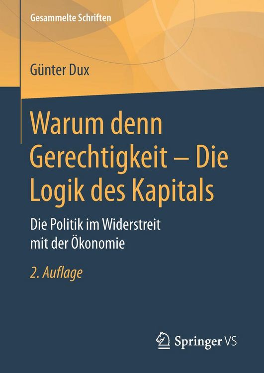 Produktbild: Warum denn Gerechtigkeit - Die Logik des Kapitals