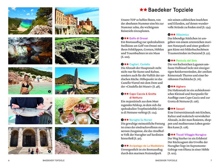 Produktbild: Baedeker SMART Reisef&uuml;hrer Sardinien