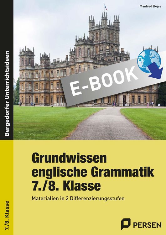 Produktbild: Grundwissen englische Grammatik 7./8. Klasse