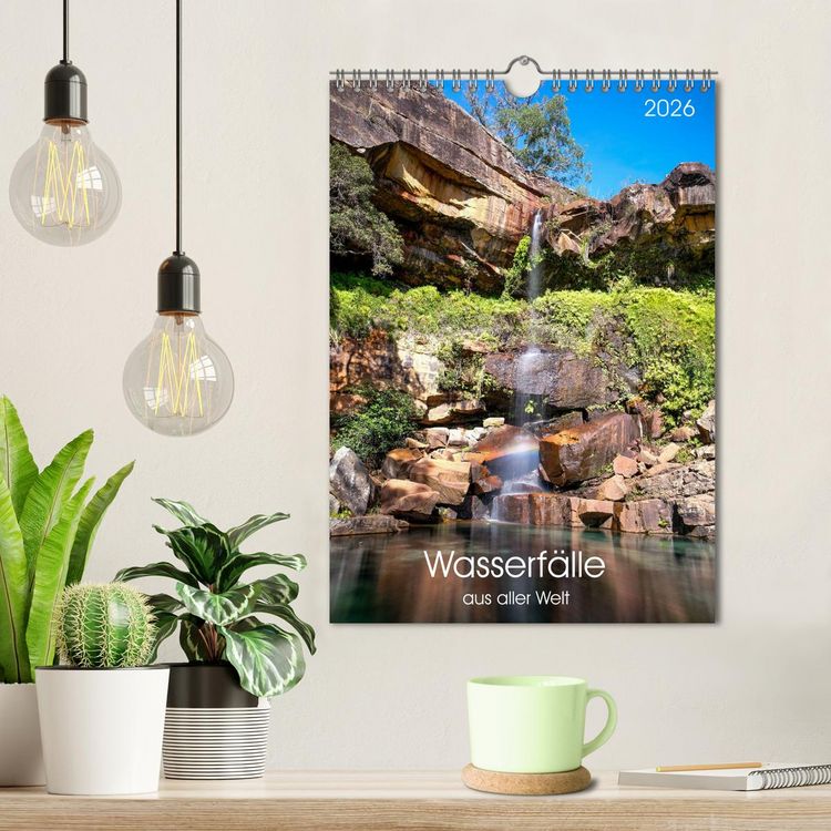 Produktbild: Wasserf&auml;lle aus aller Welt (Wandkalender 2026 DIN A4 hoch), CALVENDO Monatskalender