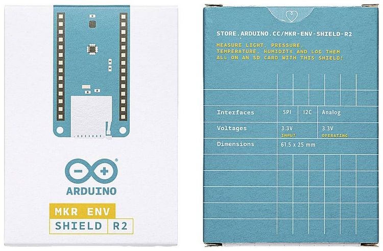 Produktbild: Arduino MKR Enviromental Shield rev2 Entwicklungsboard