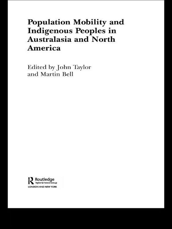 Produktbild: Population Mobility and Indigenous Peoples in Australasia and North America
