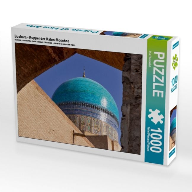 Produktbild: CALVENDO Puzzle Buchara - Kuppel der Kalon-Moschee | 1000 Teile Lege-Gr&ouml;&szlig;e 64x48cm Foto-Puzzle f&uuml;r gl&uuml;ckliche Stunden