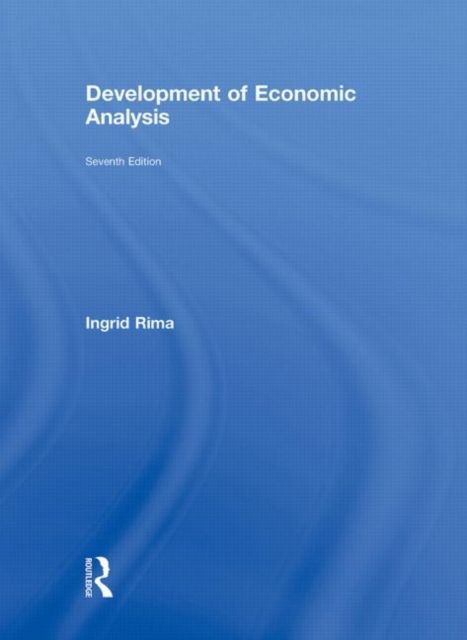 Produktbild: Rima, I: Development of Economic Analysis