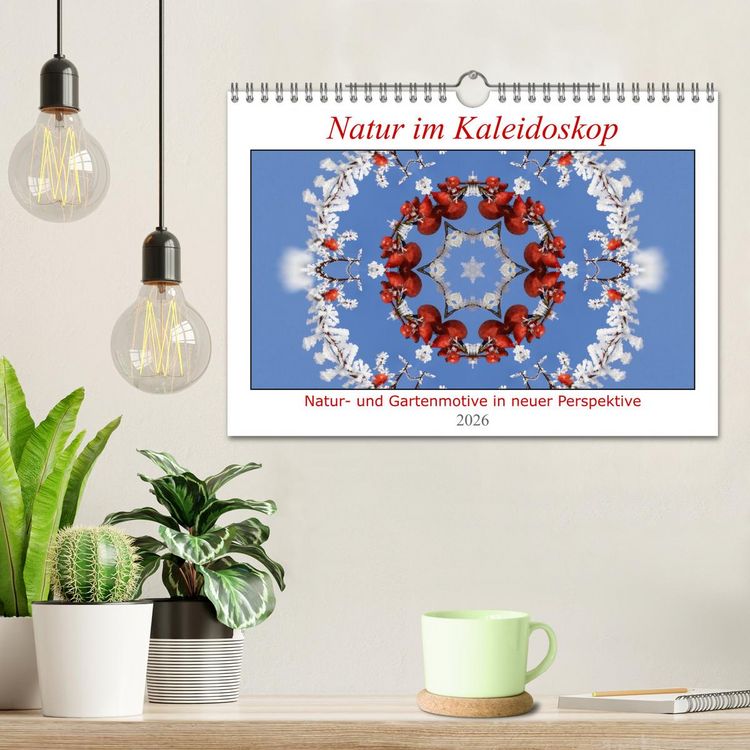 Produktbild: Natur im Kaleidoskop (Wandkalender 2026 DIN A4 quer), CALVENDO Monatskalender