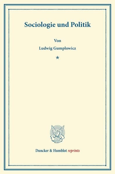 Produktbild: Sociologie und Politik.