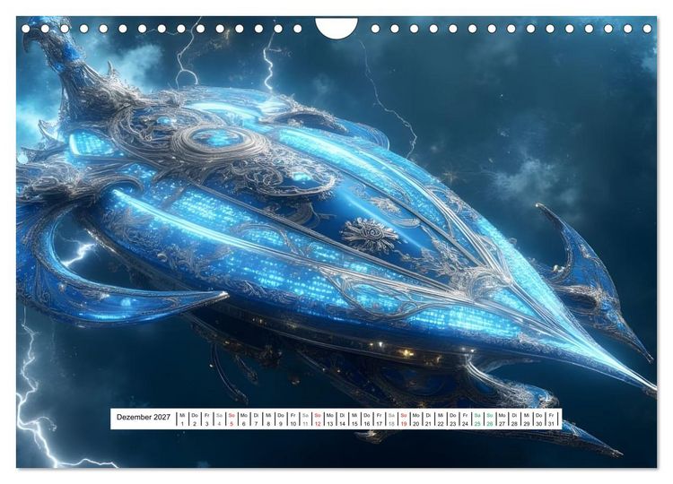 Produktbild: N&auml;chster Halt: Luxus Fantasien (Wandkalender 2027 DIN A4 quer), CALVENDO Monatskalender