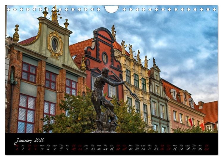 Produktbild: Ahh POLSKA (Wall Calendar 2026 DIN A4 landscape), CALVENDO 12 Month Wall Calendar