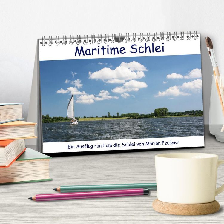 Produktbild: Maritime Schlei (Tischkalender 2026 DIN A5 quer), CALVENDO Monatskalender