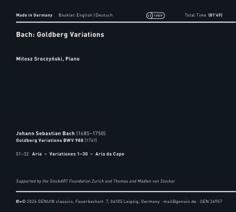 Produktbild: Goldberg Variations