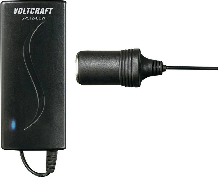 Produktbild: VOLTCRAFT SPS12-60W KFZ Tischnetzteil, Festspannung 12 V/DC 5000mA 60W