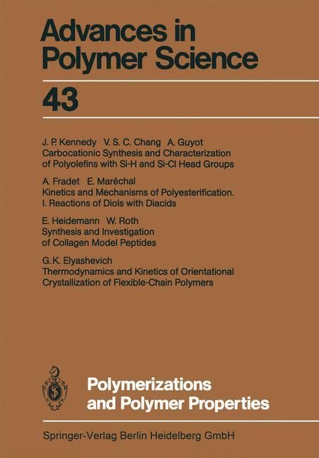 Produktbild: Polymerizations and Polymer Properties