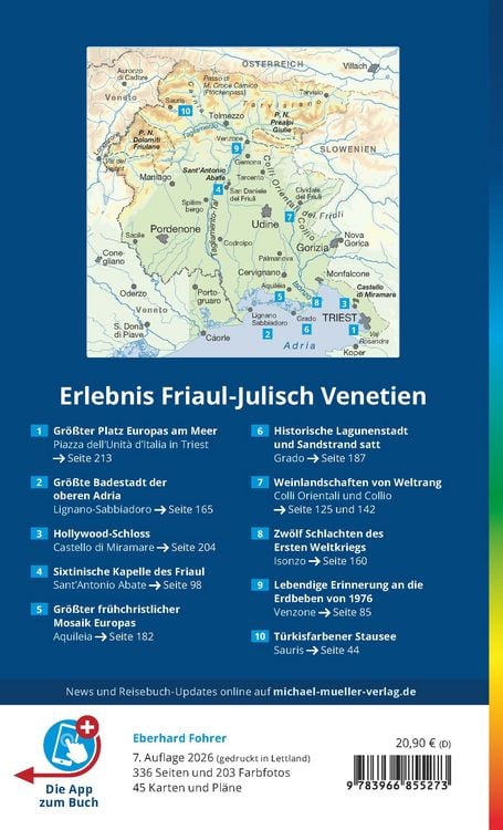Produktbild: MICHAEL M&Uuml;LLER Reisef&uuml;hrer Friaul-Julisch Venetien
