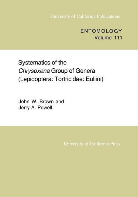Produktbild: Systematics Of Thechrysoxena G