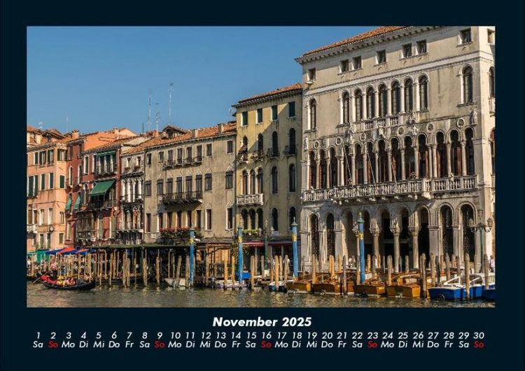 Produktbild: Venedig 2025 Fotokalender DIN A4