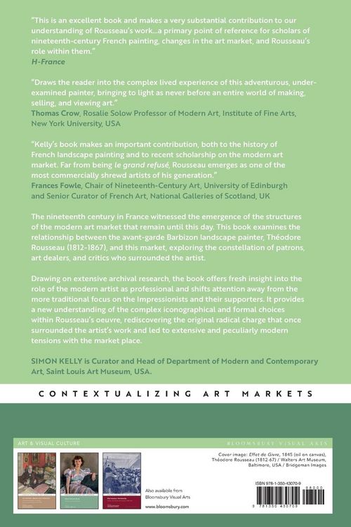 Produktbild: Th&eacute;odore Rousseau and the Rise of the Modern Art Market