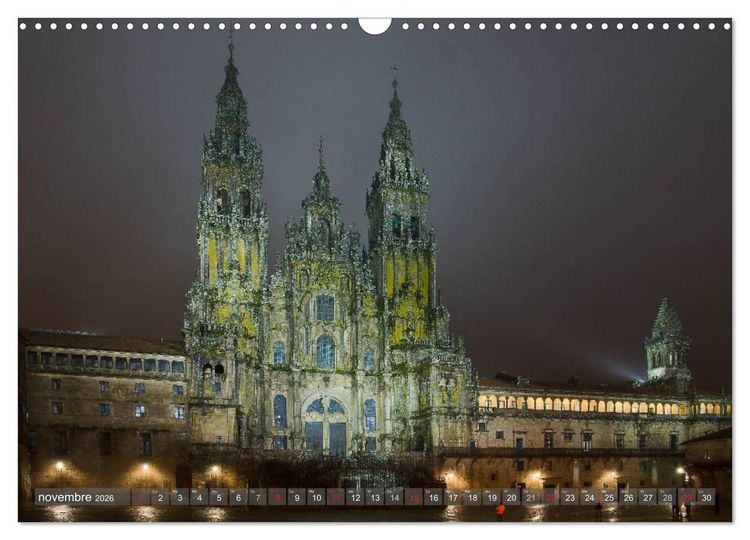 Produktbild: Le Nord de l'Espagne (Calendrier mural 2026 DIN A3 vertical), CALVENDO calendrier mensuel