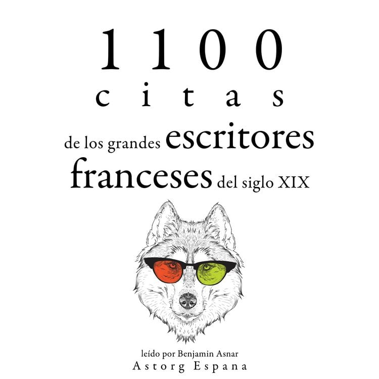 Produktbild: 1100 citas de los grandes escritores franceses del siglo XIX