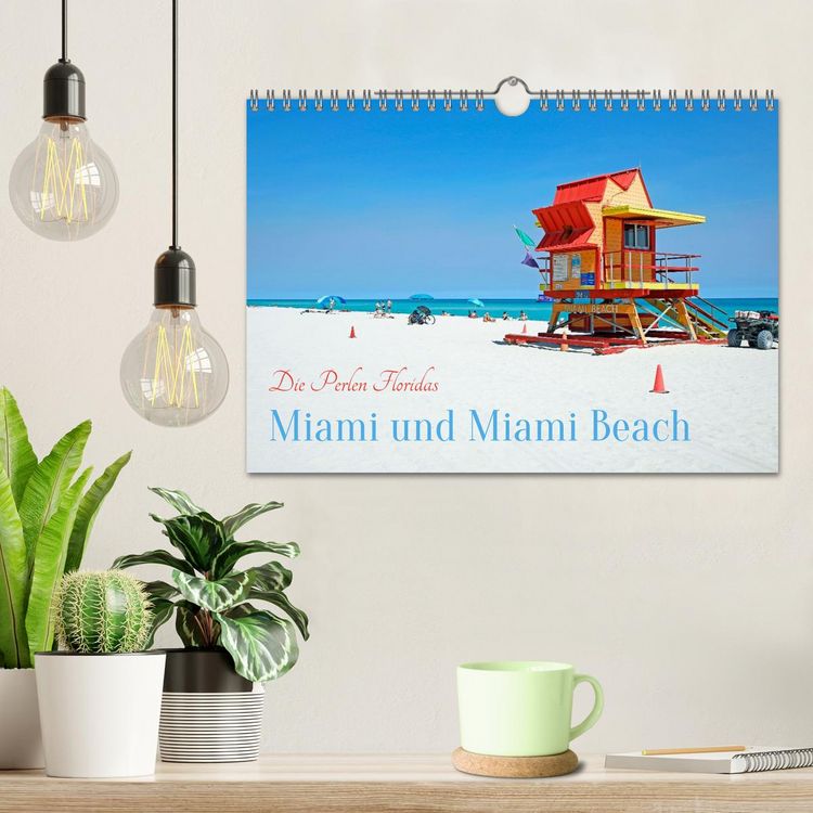 Produktbild: Miami und Miami Beach (Wandkalender 2026 DIN A4 quer), CALVENDO Monatskalender