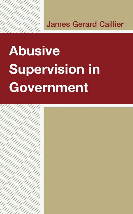 Produktbild: Abusive Supervision in Government
