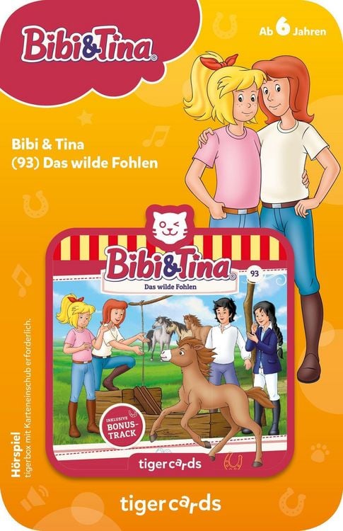 Produktbild: tigercard - Bibi & Tina - Folge 93: Das wilde Fohlen