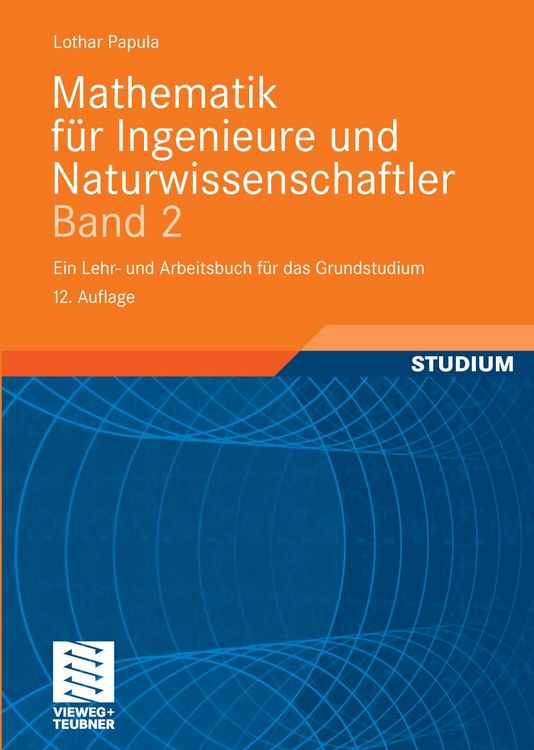 Produktbild: Mathematik f&uuml;r Ingenieure und Naturwissenschaftler Band 2