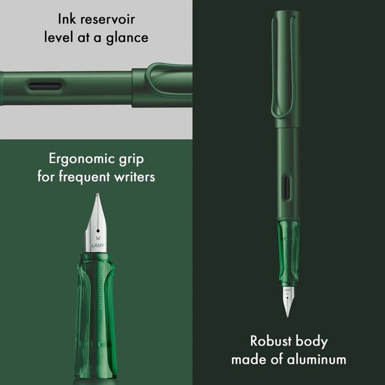 Produktbild: LAMY F&uuml;ller 0B9 LAMY AL-star pine, Feder M (Sondermodell)