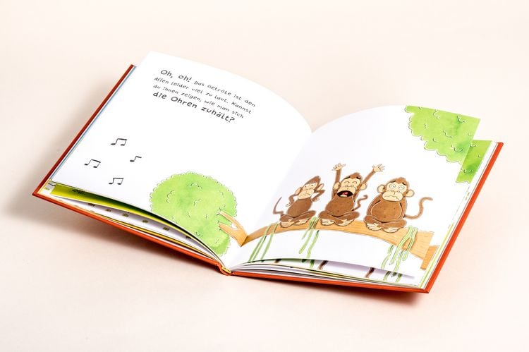 Produktbild: Wink dem Wal - Ein Mitmachbuch zum Sch&uuml;tteln, Schaukeln, Pusten, Klopfen und sehen, was dann passiert