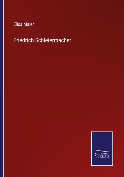 Produktbild: Friedrich Schleiermacher