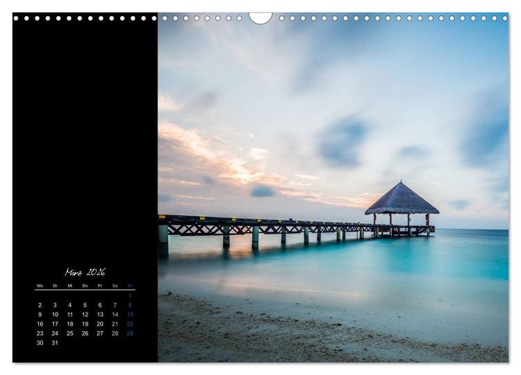 Produktbild: Malediven - dem Himmel so nah (Wandkalender 2026 DIN A3 quer), CALVENDO Monatskalender