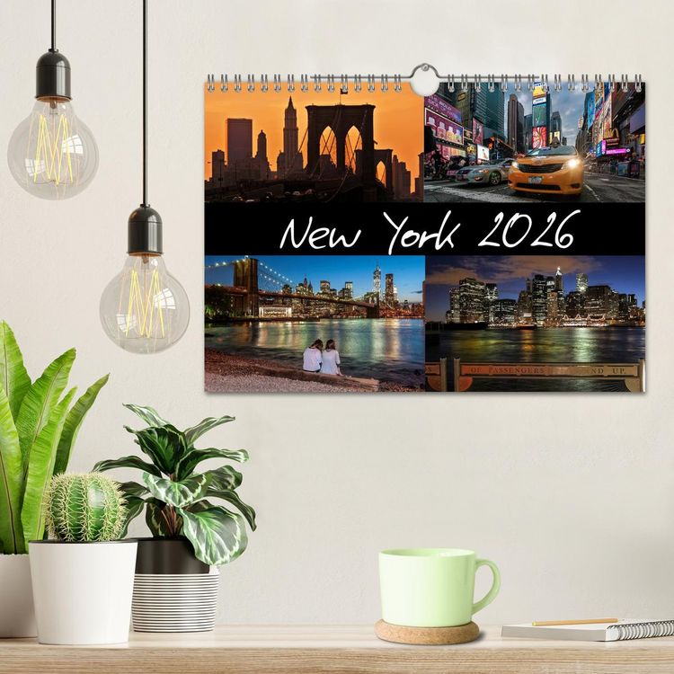 Produktbild: New York (Wandkalender 2026 DIN A4 quer), CALVENDO Monatskalender