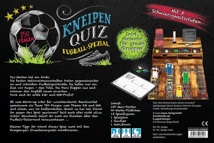 Produktbild: Moses. - Kneipenquiz - Fußball Spezial
