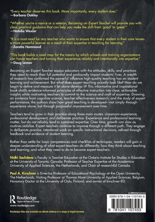 Produktbild: Becoming an Expert Teacher