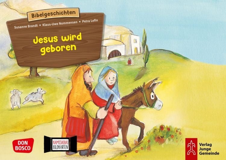 Produktbild: Jesus wird geboren. Kamishibai Bildkartenset