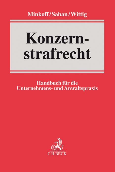 Produktbild: Konzernstrafrecht