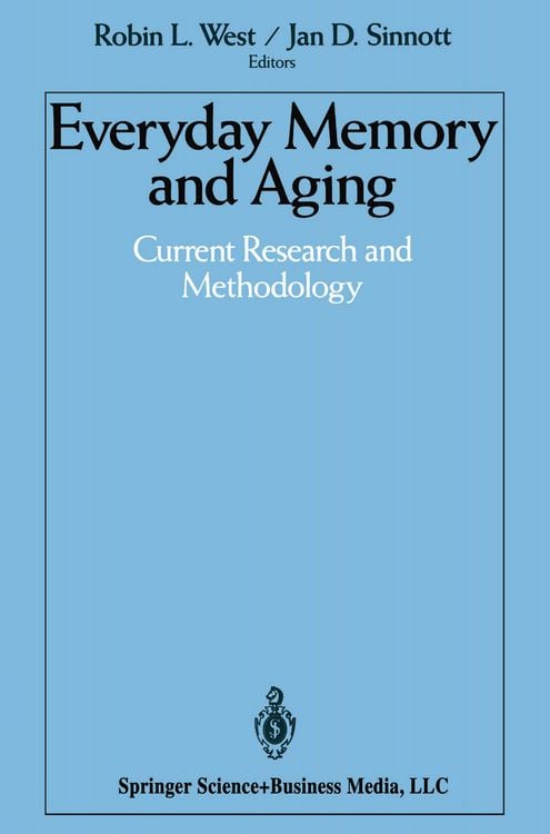 Produktbild: Everyday Memory and Aging