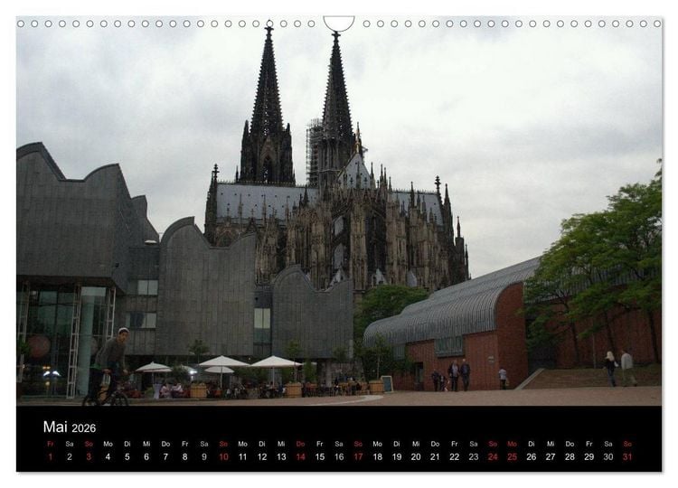 Produktbild: K&Ouml;LN-Kalender (Wandkalender 2026 DIN A3 quer), CALVENDO Monatskalender