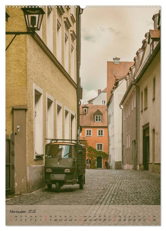 Produktbild: Regensburg - Charme der Altstadt (Wandkalender 2026 DIN A2 hoch), CALVENDO Monatskalender