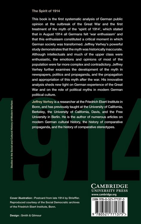 Produktbild: The Spirit of 1914